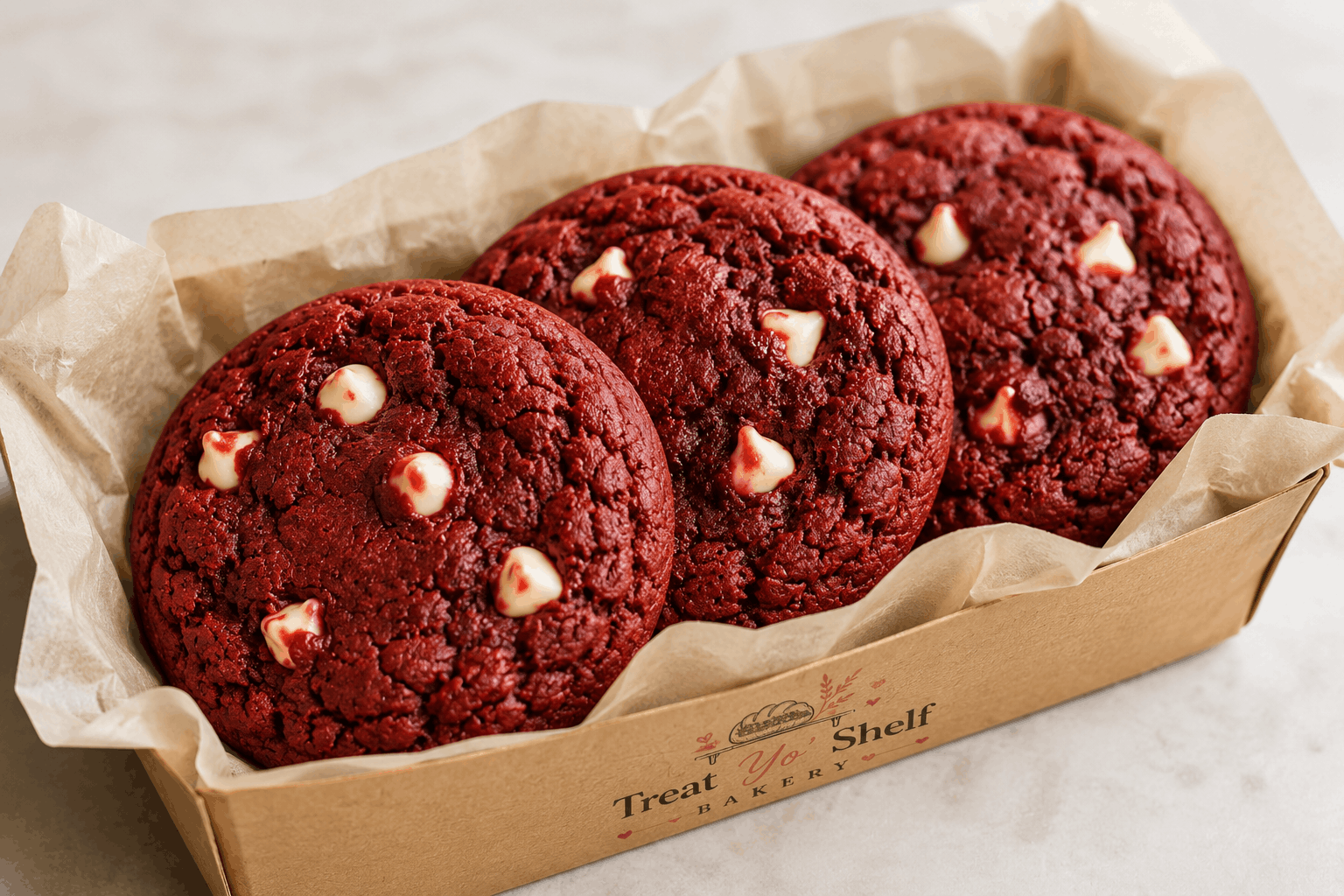 Red Velvet Sourdough Cookie - 3 Pack